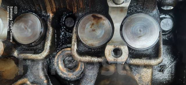 Как заделать течь в заглушке на блоке цилиндров тойота камри 91г sv30 ...