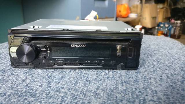 Kenwood RDT-191, 1 DIN — 178x50 мм, б/у, в наличии. Цена: 5 000