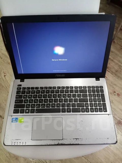 Asus X550CC. 15.6", 1,4����, ��� 4 ��, ���� 500���, WiFi: 1, ����������� �� 4��. ����
