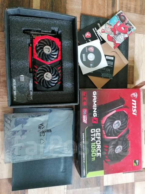 MSI GeForce GTX 1050 Ti Gaming X 4G во Владивостоке - Видеокарты