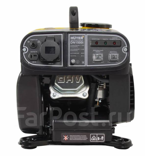 Инверторный генератор huter dn1500i