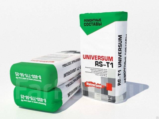 Тиксотропный ремонтный состав RS-T1 Universum®, в наличии во Владивостоке