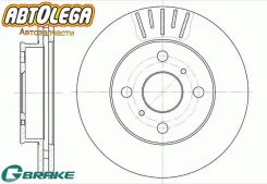���� ��������� G-brake Toyota Carina ED/Corona EXIV ST18# Celica #T18# GR-02214 ����