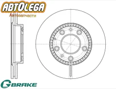 ���� ��������� �������� G-brake Mazda 323 BJ / 6 GG / 626 / Premacy GR20209 ����