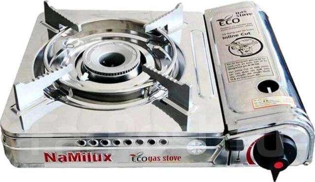 Печь газовая NaMilux NA-199AS/2W с переходником под большой балон ...