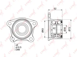 ��������� ��������� | ��� ����/��� | Lynxauto WB1023 WB1023 ����