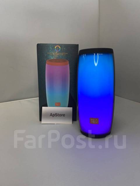 Портативная колонка T&G-317 c подсветкой! (Аналог JBL Pulse)! ApStore ...