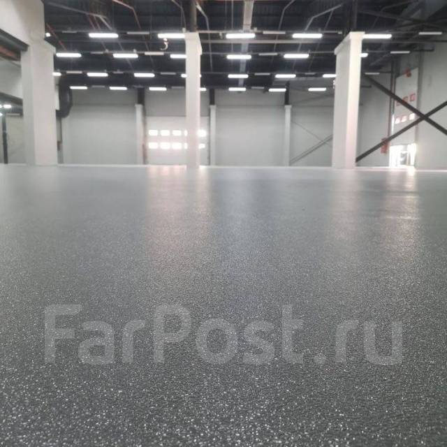 Устройство наливных полимерных покрытий. Ю. Корея. Ремонт полов во ...