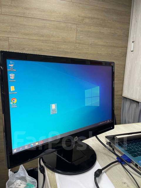 18.5" Монитор 2019год HP 19ka 1366x768 VGA HP - Мониторы во Владивостоке