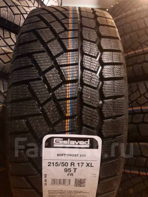 Gislaved Soft Frost 200, 215/50R17 95T, 17", 1 шт, в наличии, 215 мм ...