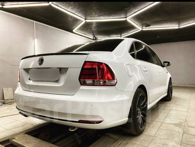 VW polo GT Поло Седан лип спойлер polo sedan купить в Челябинске по ...