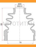    Nissan Qashqai 06-13 (2 . ) C1690T 