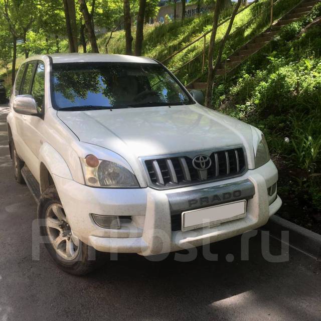 Реснички накладки на фары Toyota Prado 120 купить во Владивостоке по ...