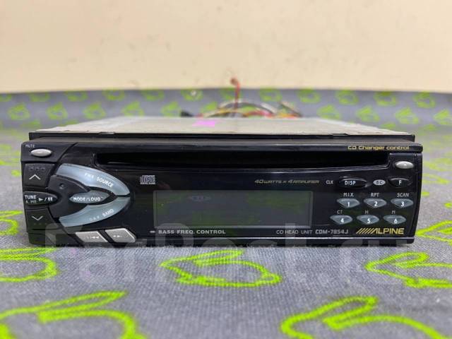 Магнитофон Alpine CDM-7854J - Магнитолы во Владивостоке