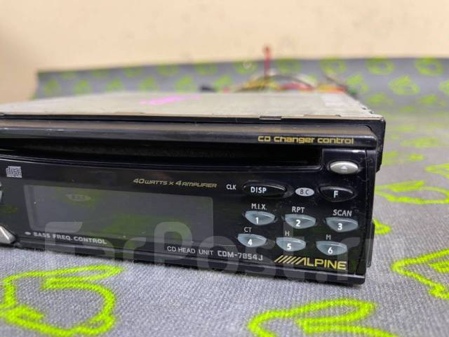 Магнитофон Alpine CDM-7854J - Магнитолы во Владивостоке