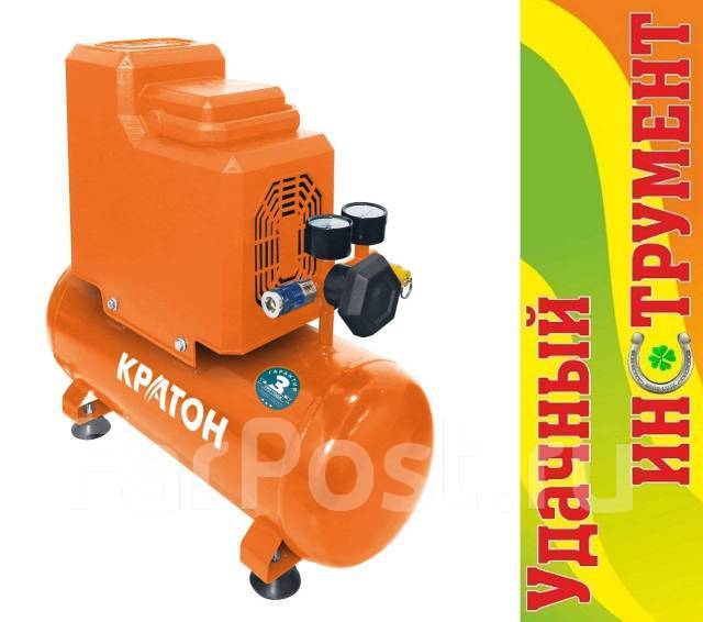 Компрессор с прямой передачей безмасляный Кратон AC-180/12-OFH, 1,1 кВ ...