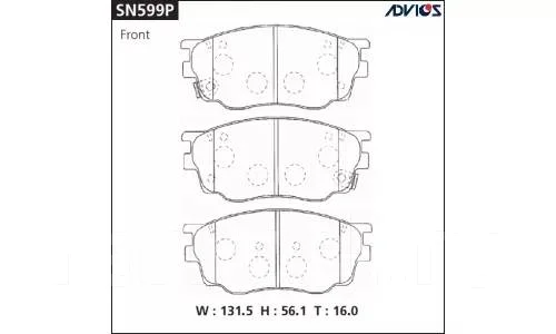 ������� ��������� Advics SN599P SN599P ����