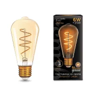 ����� ������ LED ST64 E27 6�� 2400� �������� Golden Flexible Gauss - Led-Elektro ����