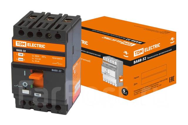 Автоматический выключатель ВА88-32 3Р 100А 25кА TDM - Led-Elektro ...
