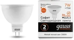 ����� ������ LED MR16 GU5.3 7�� 3000K Gauss Elementary - Led-Elektro ����