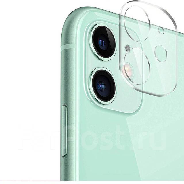 Защитное стекло 9H для камеры Apple iPhone с 11 и на все 12 и 13 серии ...