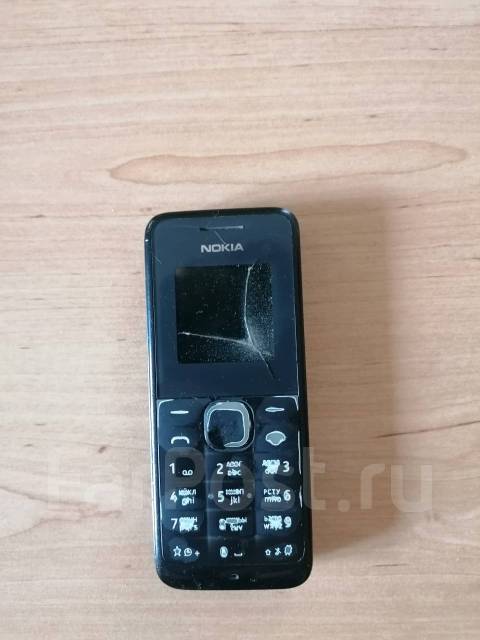 Кнопочный телефон Nokia 105, б/у, в наличии. Цена: 750₽ во Владивостоке