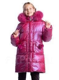 Пальто (пуховик) зимнее для девочки бр. Donilo р.140, 134-140, 140-146,б/у, в наличии. Цена: 4 000₽ в Хабаровске