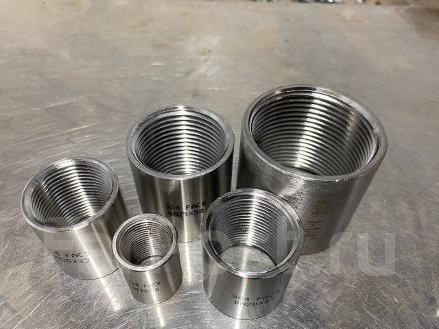 Муфта из нержавеющей стали FF, DN 20, AISI 304, в наличии. Цена: 221.68 ...