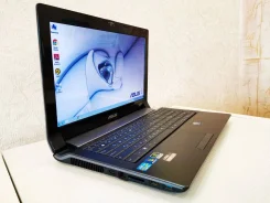 Asus N53SM. 15.6", 2,1����, ��� 4 ��, ���� 320���, WiFi: 1, Bluetooth: 1. ��� ����� �� ������� ����