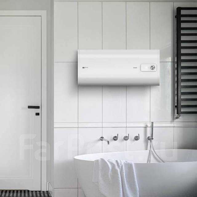 Водонагреватель горизонтальный Timberk SWH FSL2 80 HE, накопительный ...