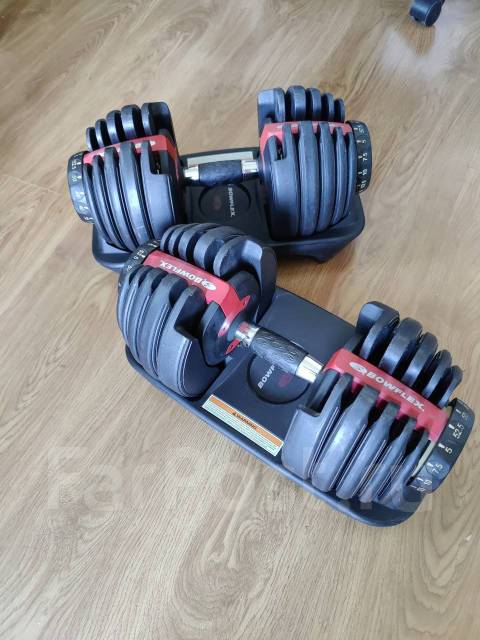 Профессиональные гантели Bowflex SelectTech 552i 24 кг - Тренажеры и ...