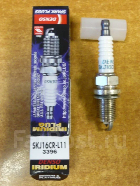 DENSO 3396 Свеча зажигания Iridium. Диам-14 мм, длина-19 мм, ключ-16