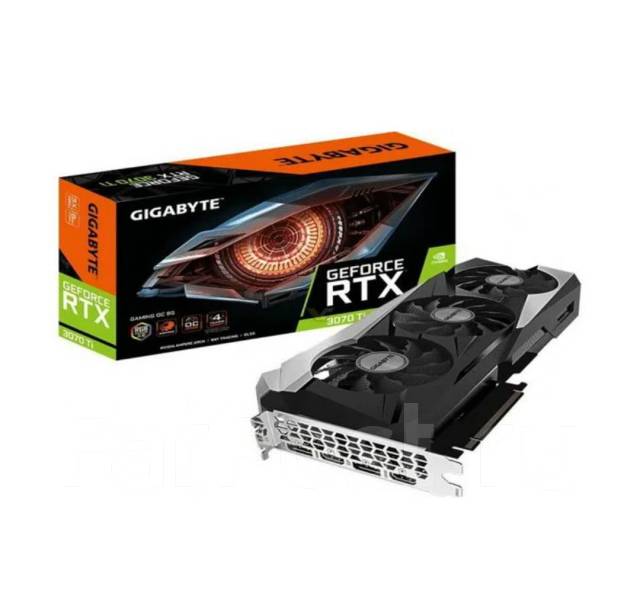 Видеокарта Gigabyte GeForce RTX 3070 Ti Gaming OC, новый, в наличии ...