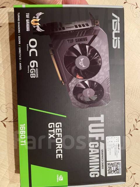 Видеокарта Asus GTX 1660 TI, новый, в наличии. Цена: 16 000₽ во ...