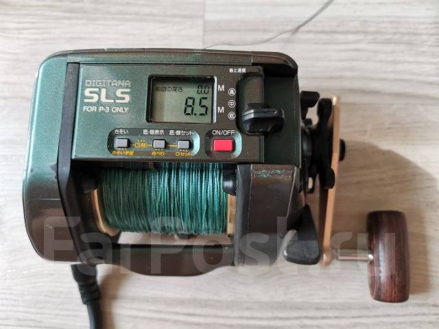 Электрическая Мультипликаторная катушка Shimano SLS TM 4000H