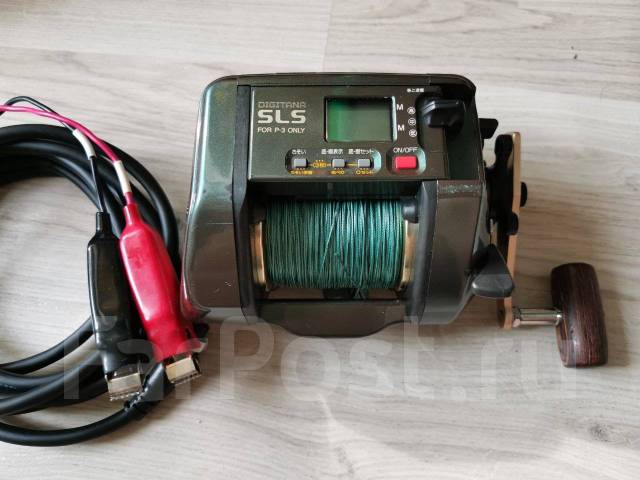 Электрическая Мультипликаторная катушка Shimano SLS TM 4000H