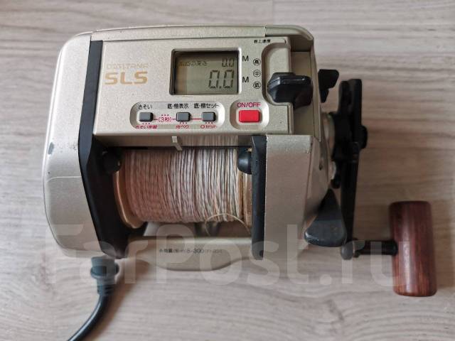 Электрическая Мультипликаторная катушка Shimano SLS TM 4000