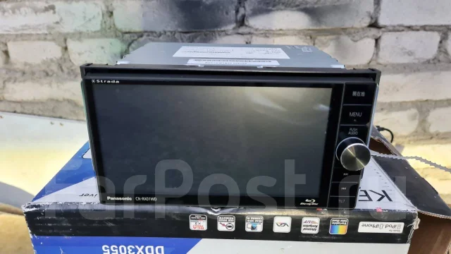 Свежая Магнитола Panasonic CN-RX01WD 2017г, 2 DIN — 178x100 мм, б