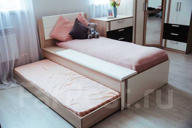 Кровать односпальная Walker + дополнительное место - Мебель во Владивостоке