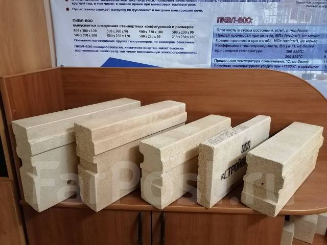 Плиты керамо- вермикулитовые теплоизоляционные жаропрочные ПКВЛ-600 ...