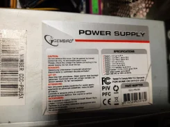 Power Supply Gembird CCC-PSU5X 450 ���� ����