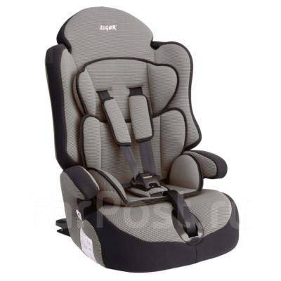 Детское автокресло Siger Прайм Isofix KRES0148 серый, 1-12 лет, 9-36 кг ...