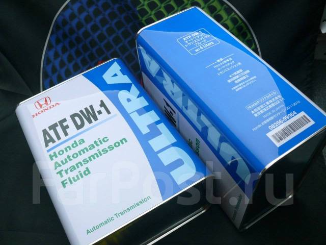 Масло Honda ATF DW-1 08266-99964 для замены в роботе DCT (4л) Оригинал ...