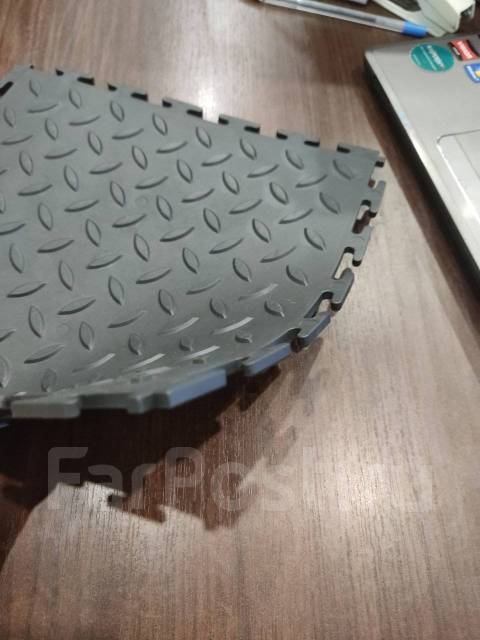Модульное напольное резиновое покрытие пол ПВХ гараж сто склад, в ...
