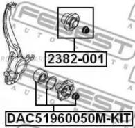    () |  / | Febest DAC51960050MKIT DAC51960050MKIT 