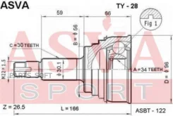���� TY-28 ASVA �������� 34�56�30, �������� TY28 ����
