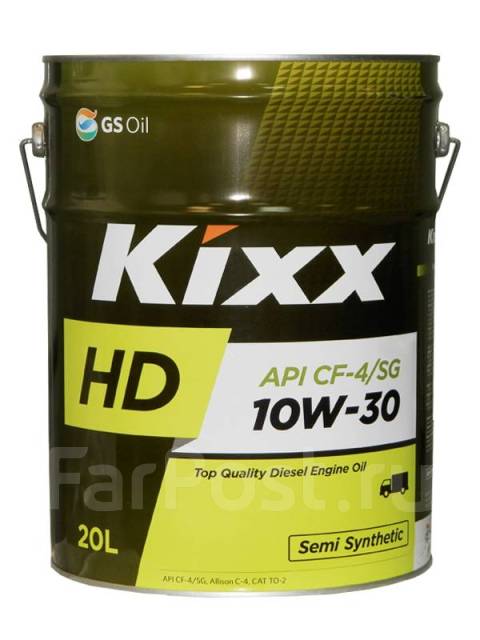 KIXX HD 10W30 CF-4/SG, 1 литр - 530 руб. масло на розлив, синтетическое ...
