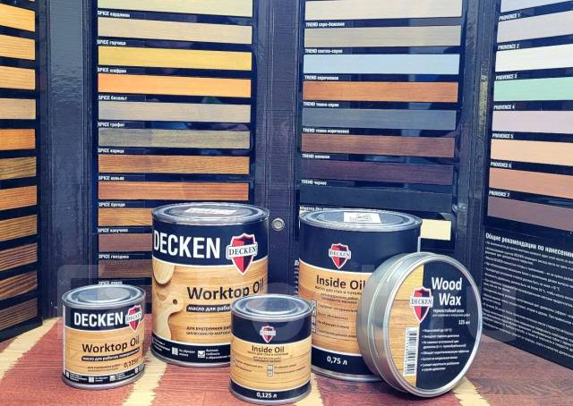 Масла для дерева Decken, в наличии. Цена: 850₽ в Уссурийске