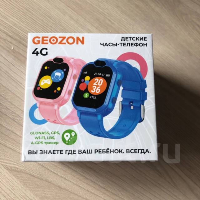 Детские Смарт часы geozon, GPS, SIM-карта, Android, iOS, новый, в ...