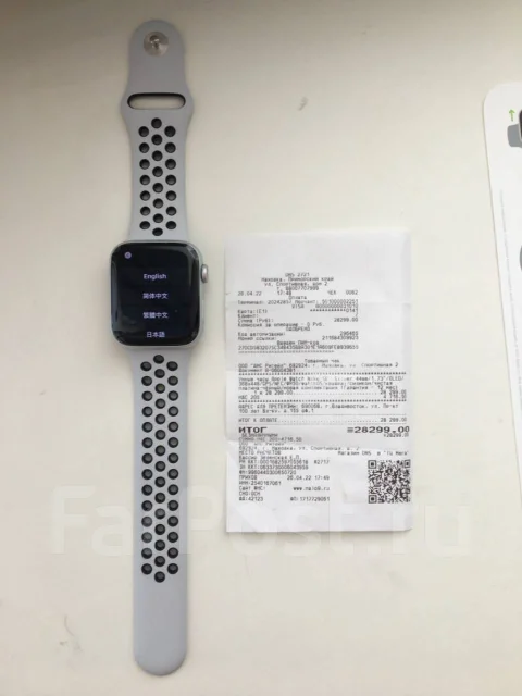 Apple Watch SE Nike. GPS, NFC, IP67, IP68 ����